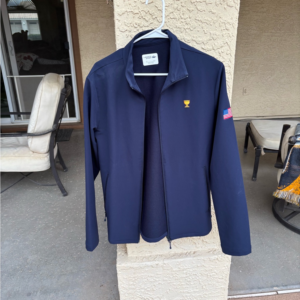 Lacoste Us Pga Golf Team Jacket M